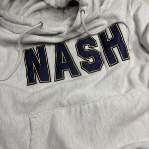 Vintage Champion Reverse Weave NASH Hoodie Mens Size Large Pullover Sweatshirt